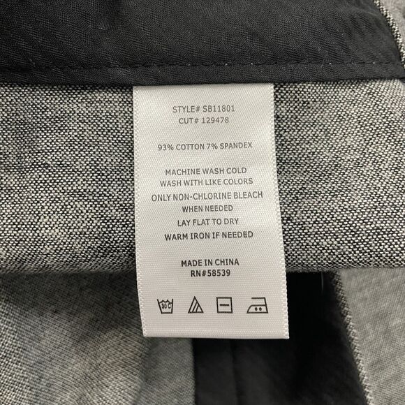 Kut from the Kloth Women's Size 10 Gray Cotton Blend Work Dress Trousers Pants - Picture 5 of 8